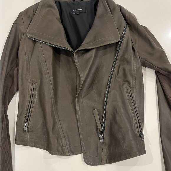 Mackage Leather Cleo Jacket - Picture 3 of 4